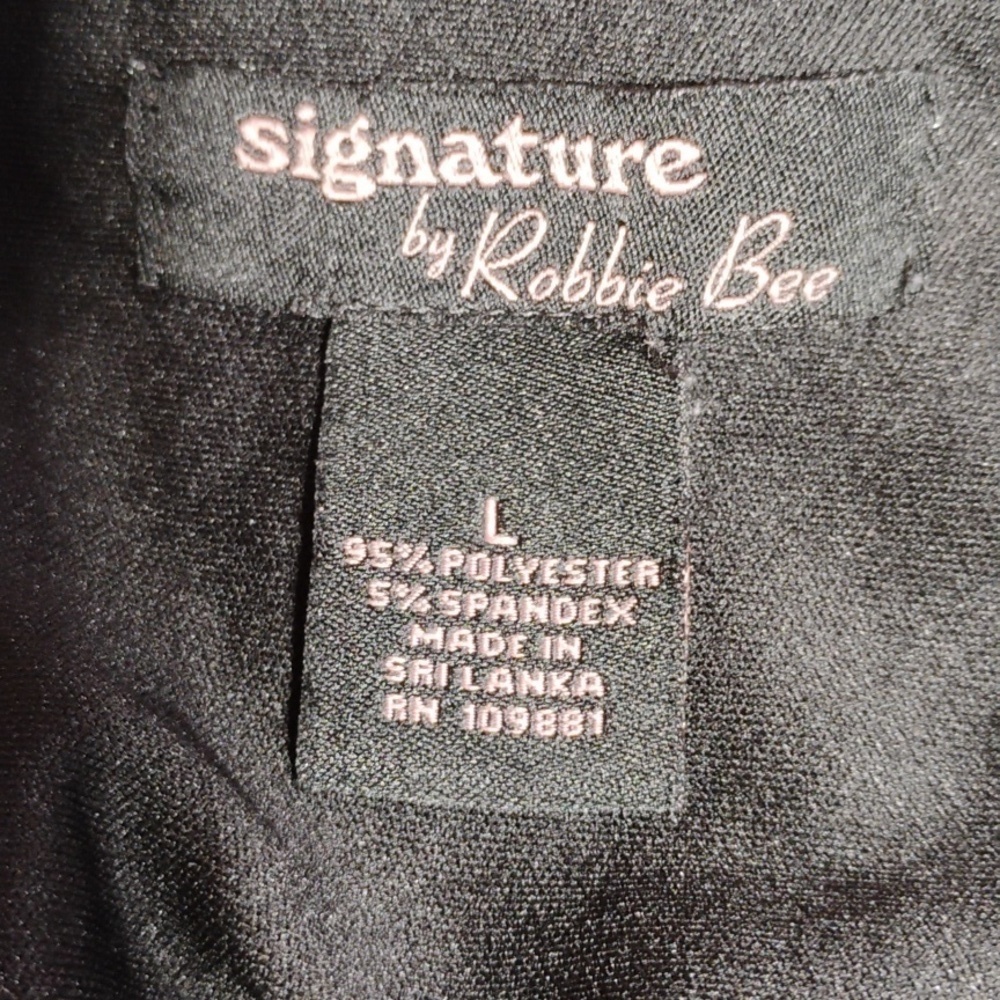 Robbie Bee Signature Black Dress - Picture 11 of 16